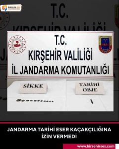 Tarihi Eser Kaçakçılığına İzin Yok